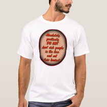 DO NOT Shoot Rich People! t-shirts