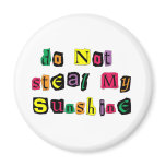 Do Not Steal My Sunshine magnets