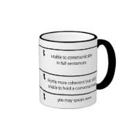 Do Not Talk To Me Mug