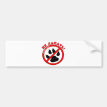 Do not touch! Russian language Bumper Stickers