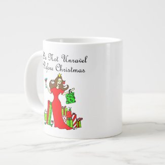 Do Not Unravel Before Christmas Extra Large Mug