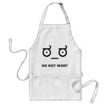 Do Not Want Disapproval Apron