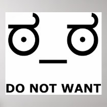 Do Not Want Disapproval Print