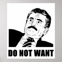 Do Not Want Massimo Does Not Want Posters