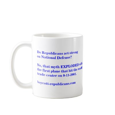 Do Republicans act strong on National Defense? Mug by maximus7