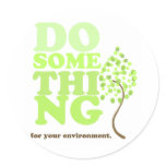 Do something for your environment stickers