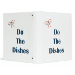 Do The Dishes Reminders Binder