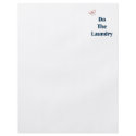 Do The Laundry Reminders Flyer