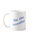 Do The Needful Blue Mug