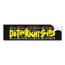 “Do The Right Swing” Sticker Bumper Sticker