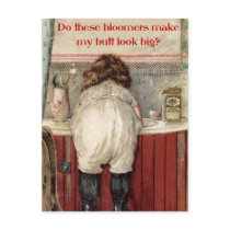 Do These Bloomers Make My Butt Look Big? Postcard