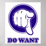 Do Want posters