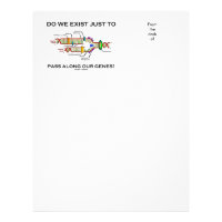 Do We Exist Just To Pass Along Our Genes? Letterhead