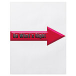 Do What's Right Flyers