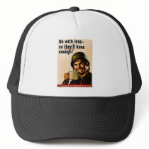 Do With Less - Vintage WWII Rationing Mesh Hat