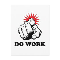Do Work Postcards