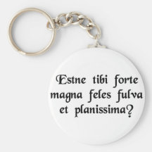 Do you by chance happen to own a large,....... keychains