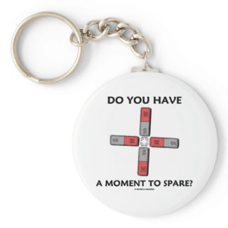 Do You Have A Moment To Spare? (Quadrupole Moment) Key Chain
