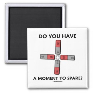 Do You Have A Moment To Spare? (Quadrupole Moment) Magnet