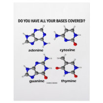 Do You Have All Your Bases Covered? (DNA Bases) Custom Letterhead