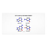 Do You Have All Your Bases Covered? (DNA Bases) Photo Greeting Card