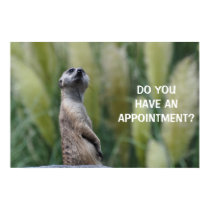 DO YOU HAVE AN APPOINTMENT? - poster / print by Horseshoes3 DO YOU HAVE AN APPOINTMENT? - poster / print