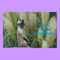 DO YOU HAVE AN APPOINTMENT? - poster / print by Horseshoes3 DO YOU HAVE AN APPOINTMENT? - poster / print