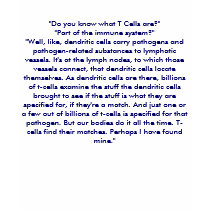 "Do you know what T Cells are? Hamsters! t-shirts