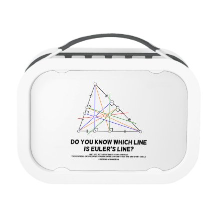 Do You Know Which Line Is Euler's Line? (Geometry) Lunchbox