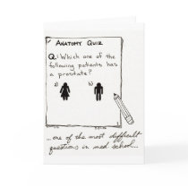 Do you know who has a prostate? card cards