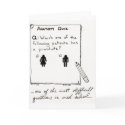 Do you know who has a prostate? card
