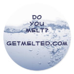 DO YOU MELT? Sticker