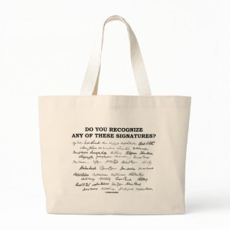 Do You Recognize Any Of These Signatures? bag