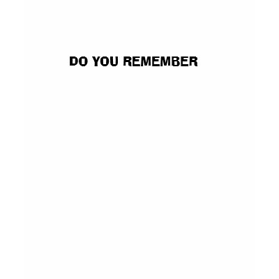 DO YOU REMEMBER TANKTOP by WAMS20
