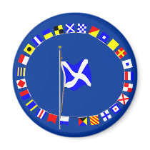 Do you require a tug? Nautical Signal Flag Hoist magnets