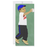 Do You Want to Play Ball Bookmark Customized Rack Card