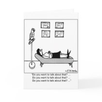 Do You Want To Talk About That? Greeting Card