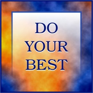 Do Your Best graphic