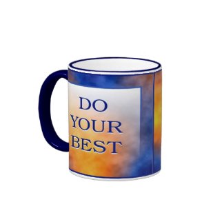 DO YOUR BEST mug