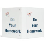 Do Your Homework Reminders Binder