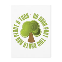 Do Your Part Plant a Tree Earth Day Tees and Gifts postcards by worldsbesttees Do Your Part Plant a Tree Earth Day Tees and Gifts postcards