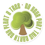 Do Your Part Plant a Tree Earth Day Tees and Gifts Sticker