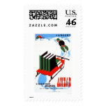 Do Your Reading Snow 1938 WPA Postage Stamps
