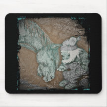 Dobbin and the Gnome Mouse Pads