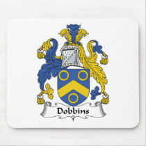 Dobbins Family Crest mousepads by coatsofarms Dobbins Family Crest mousepads
