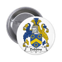 Dobbins Family Crest Button