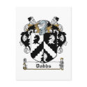 Dobbs Family Crest postcards by coatsofarms Dobbs Family Crest postcards