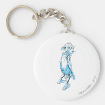 Dobby Looking Over 1 Keychains