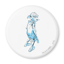 Dobby Looking Over 1 Fridge Magnets