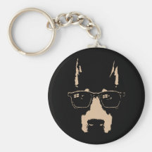 Dobe Glasses Keychain